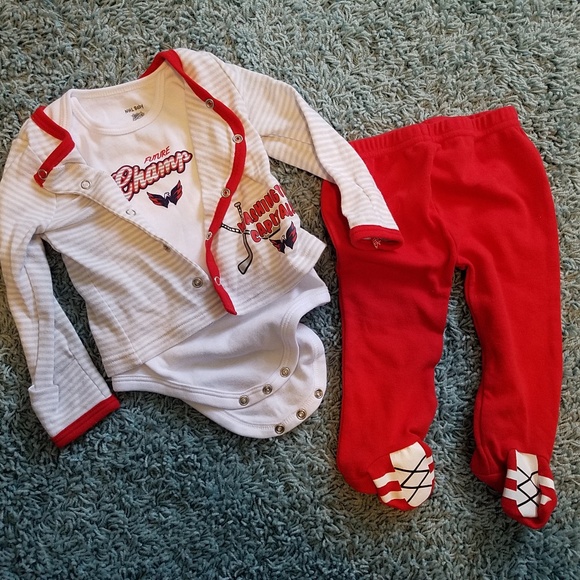 Washington Capitals 3 Piece Set - Picture 1 of 7